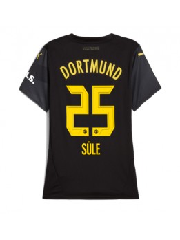 Billige Borussia Dortmund Niklas Sule #25 Bortedrakt Dame 2024-25 Kortermet